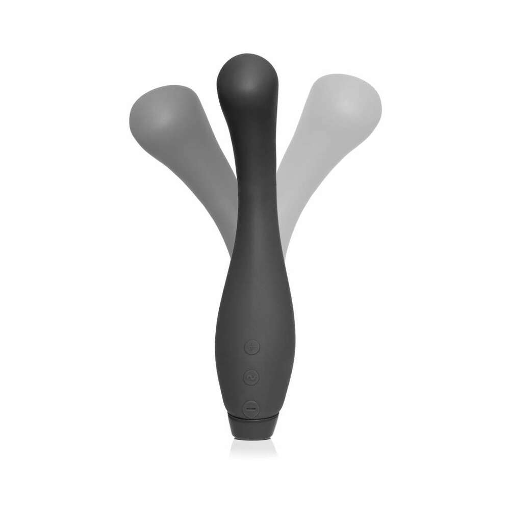 Je Joue Juno Flex Rechargeable Flexible Silicone G-Spot Vibrator Black