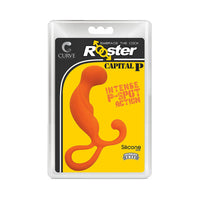 Curve Toys Rooster Capital P Silicone Prostate Massager Orange