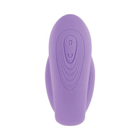 Evolved Petite Tickler Rechargeable Remote-Controlled Silicone Dual Stimulator Purple
