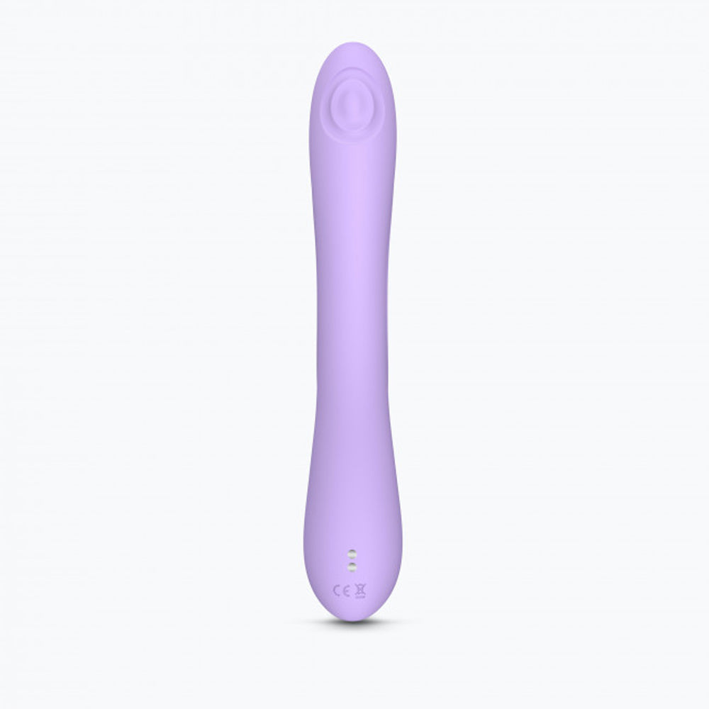 Love to Love Bunny & Clyde Rechargeable Tapping Rabbit Silicone Vibrator Viva Mauve