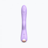 Love to Love Bunny & Clyde Rechargeable Tapping Rabbit Silicone Vibrator Viva Mauve