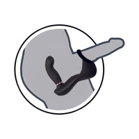 Butts Up P-Spot Massager Pro Silicone Black