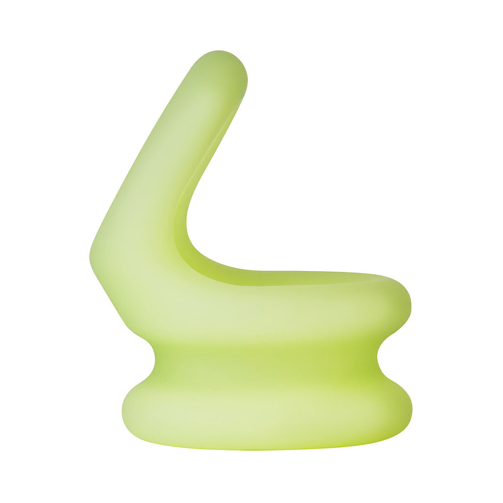 Forto F-20 Liquid Silicone Cockring & Ball Stretcher Small Glow