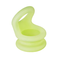 Forto F-20 Liquid Silicone Cockring & Ball Stretcher Large Glow