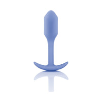 B-Vibe Snug Plug 1 Weighted Silicone Anal Plug Violet