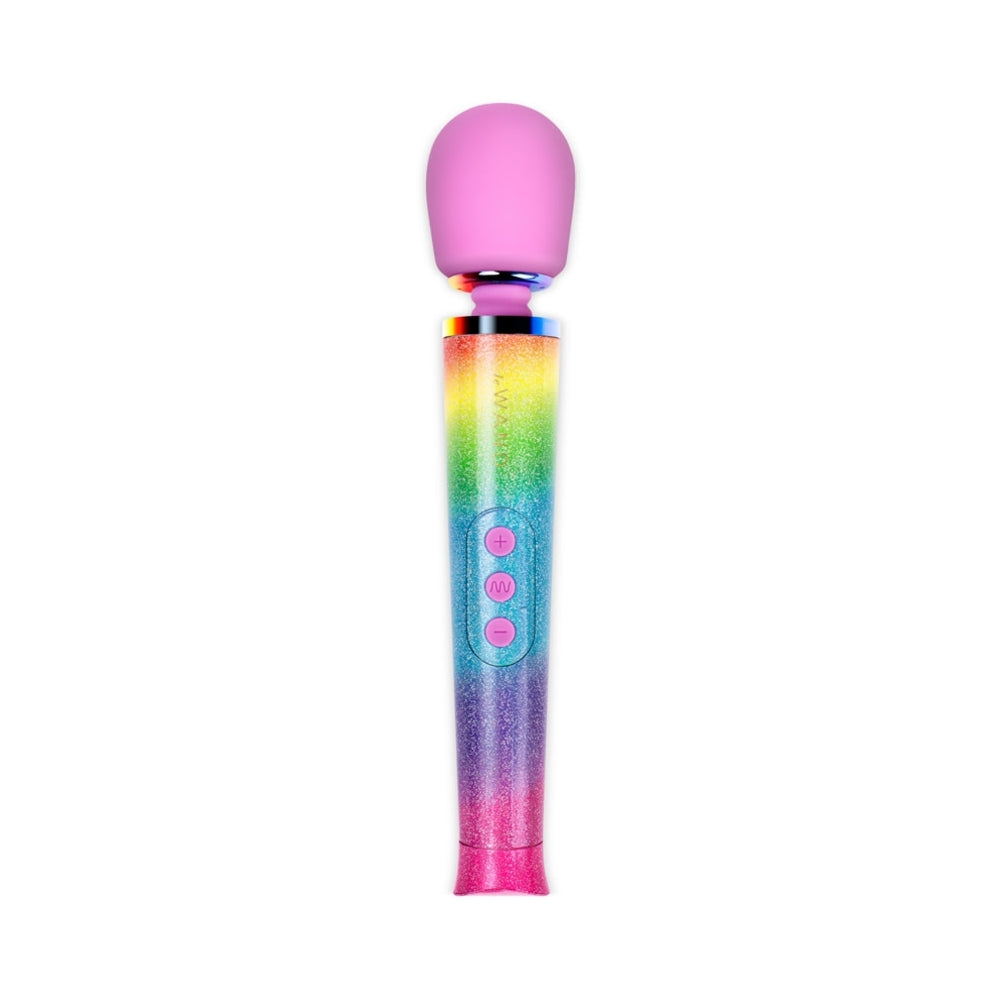 Le Wand All That Glimmers Rainbow Ombre 7-Piece Collection Special Edition Petite Rechargeable Vibrating Massager