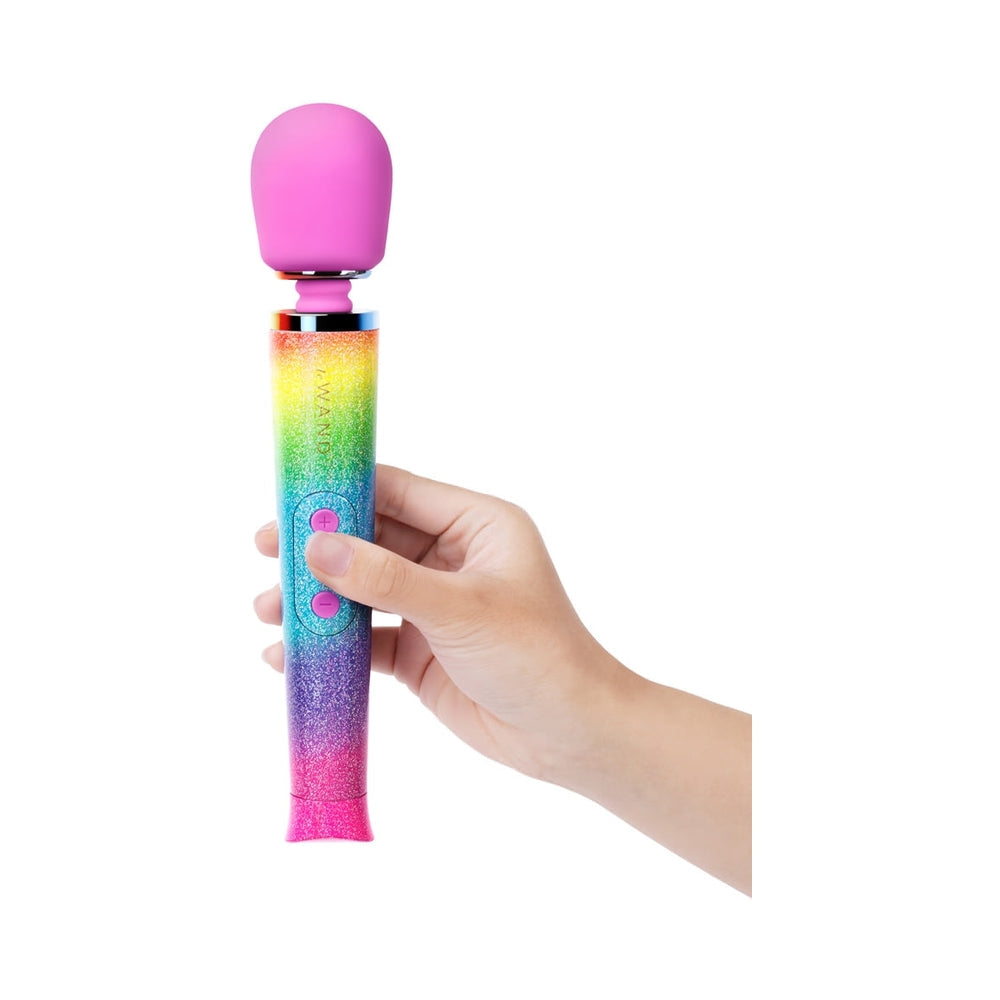 Le Wand All That Glimmers Rainbow Ombre 7-Piece Collection Special Edition Petite Rechargeable Vibrating Massager