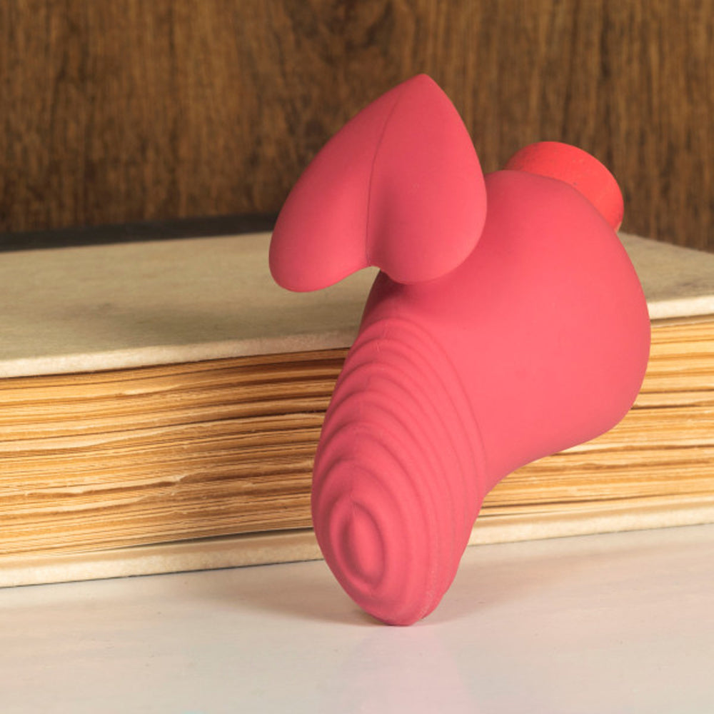 Blush Gaia Eco Love Bullet Vibrator and Sleeve Coral