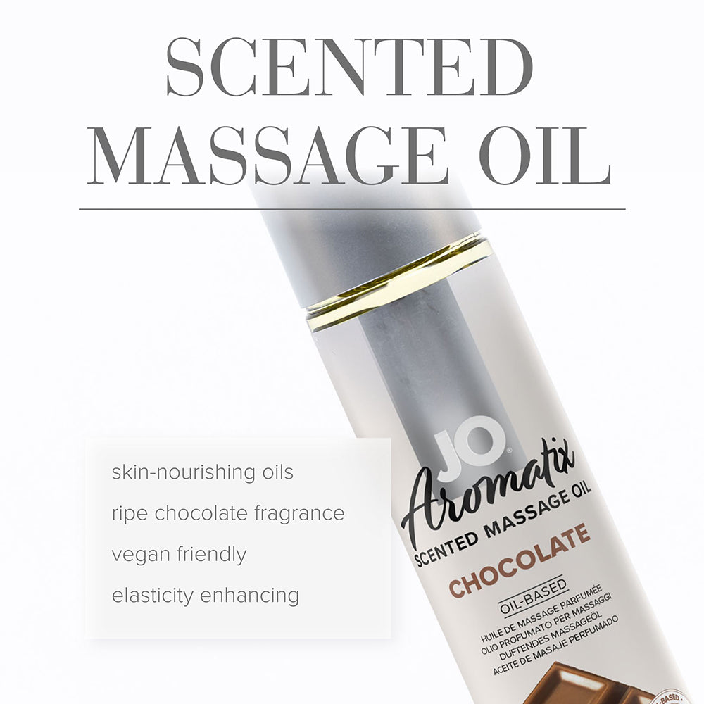 JO Aromatix Chocolate Massage Oil 4 oz.