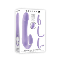 Gender X Orgasmic Orchid Rechargeable Poseable Dual-Ended Silicone Vibrator Lavender