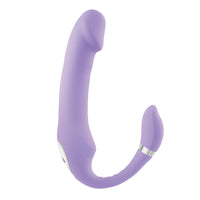 Gender X Orgasmic Orchid Rechargeable Poseable Dual-Ended Silicone Vibrator Lavender