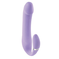 Gender X Orgasmic Orchid Rechargeable Poseable Dual-Ended Silicone Vibrator Lavender