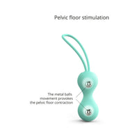 Love to Love Joia Silicone Kegel Balls Enjoy Mint