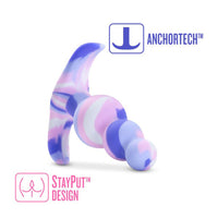 Blush Avant Twilight Silicone Anal Plug Blue