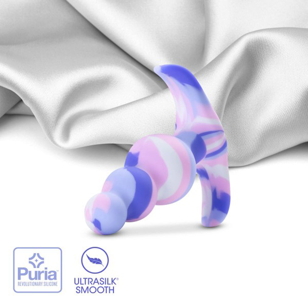 Blush Avant Twilight Silicone Anal Plug Blue