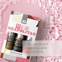 JO Tri Me Triple Pack Neapolitan Water-Based Lubricant Gift Set 1 oz. Each