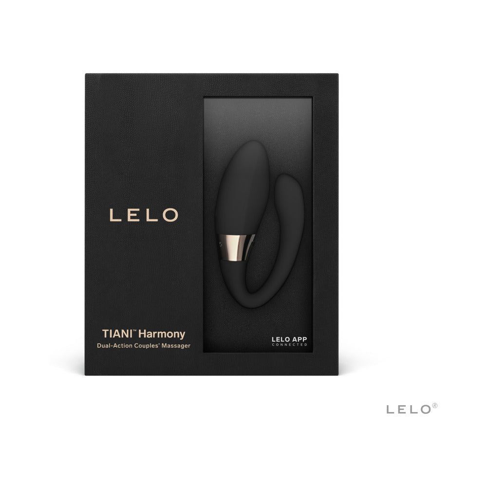 LELO TIANI HARMONY Rechargeable Dual Stimulation Couples Vibrator Black