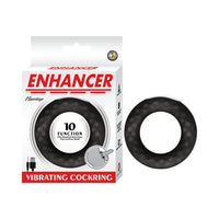 Nasstoys Enhancer Vibrating Cockring Silicone Black