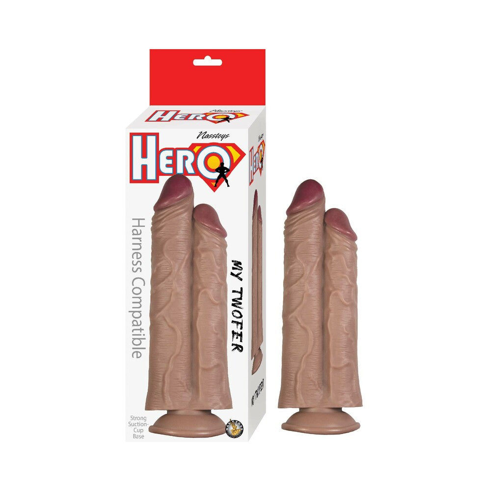 Hero My Twofer Dildo Brown