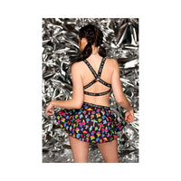 Fantasy Lingerie Vibes Why U Trippin' Skater Skirt Black M/L