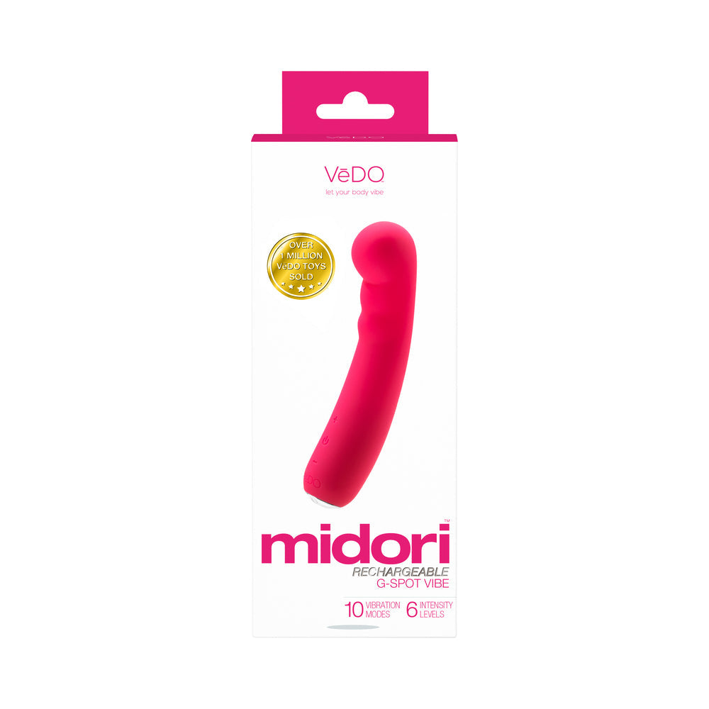 Vedo Midori Rechargeable G-Spot Vibe Pink