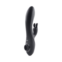 Evolved Rabbit Hole 3-in-1 Rechargeable Triple Stimulation Silicone Suction Vibrator Black