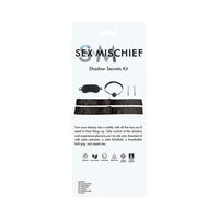 Sportsheets Sex & Mischief Shadow 4-Piece Secrets Kit Black