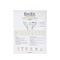 Sportsheets Em.Ex. Fit Harness Patent Corset L