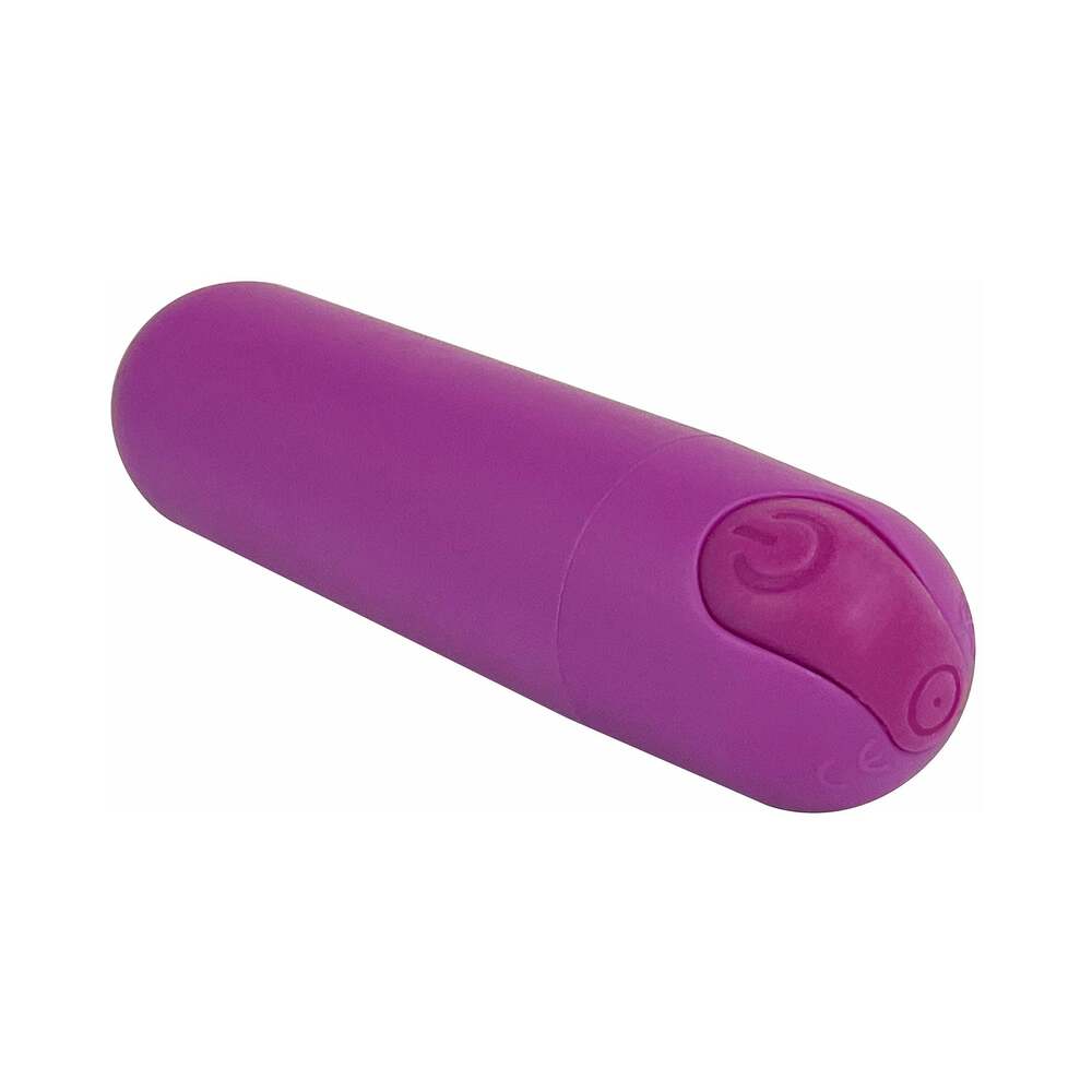 Sportsheets Merge Collection 10 Speed Bullet Vibe Silicone Vibrator Purple