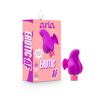 Aria Erotic AF Rechargeable Silicone Mini Vibrator Plum