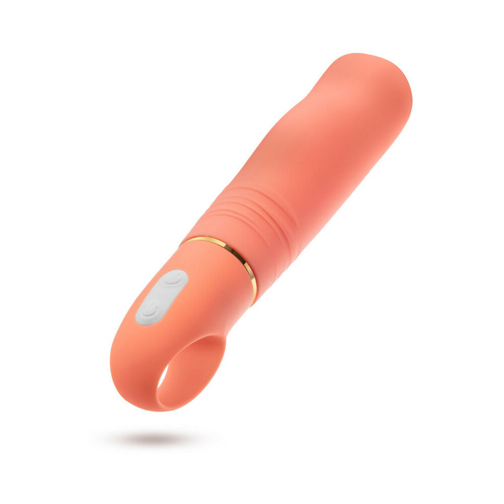 Aria Smokin' AF Silicone Vibrator Coral