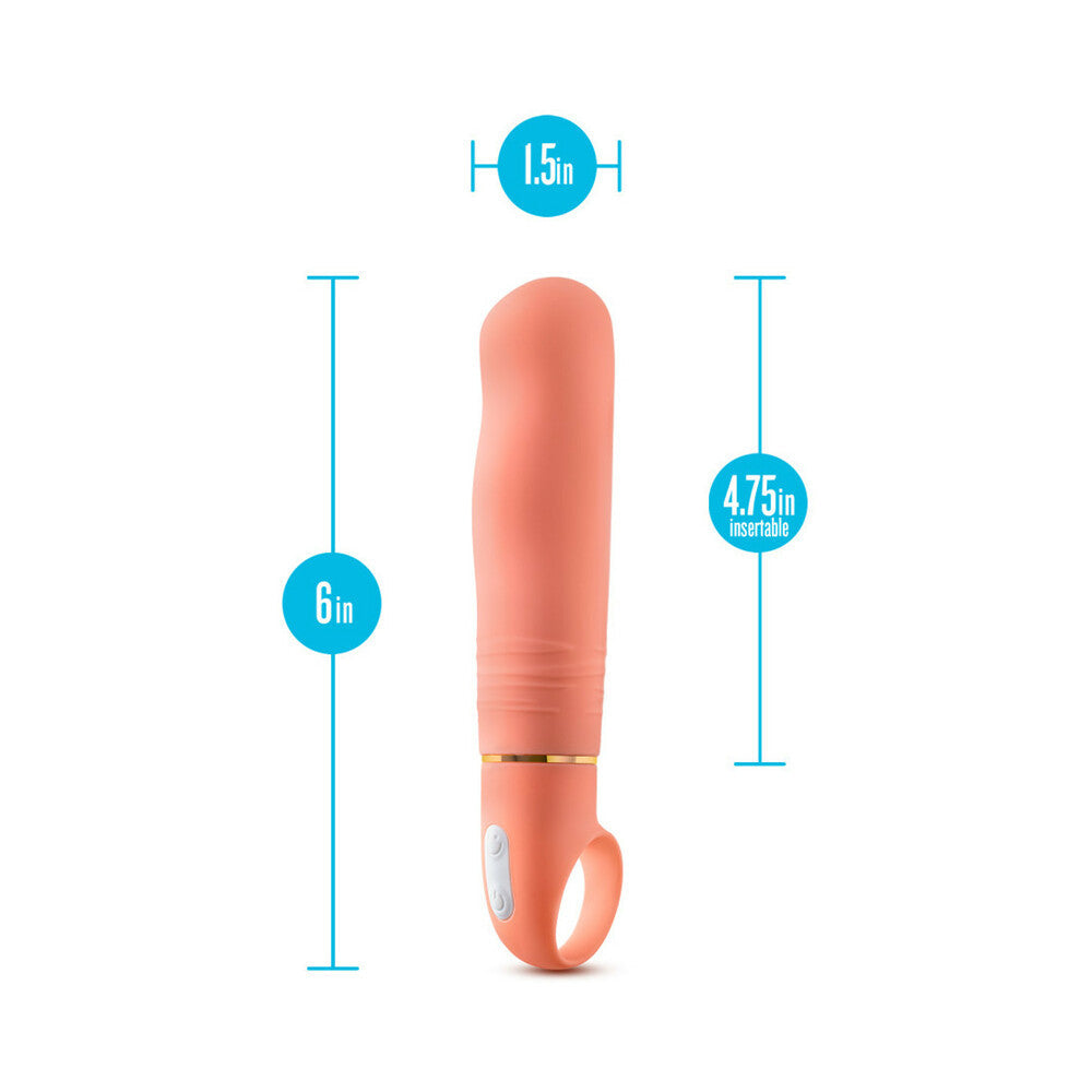 Aria Smokin' AF Silicone Vibrator Coral