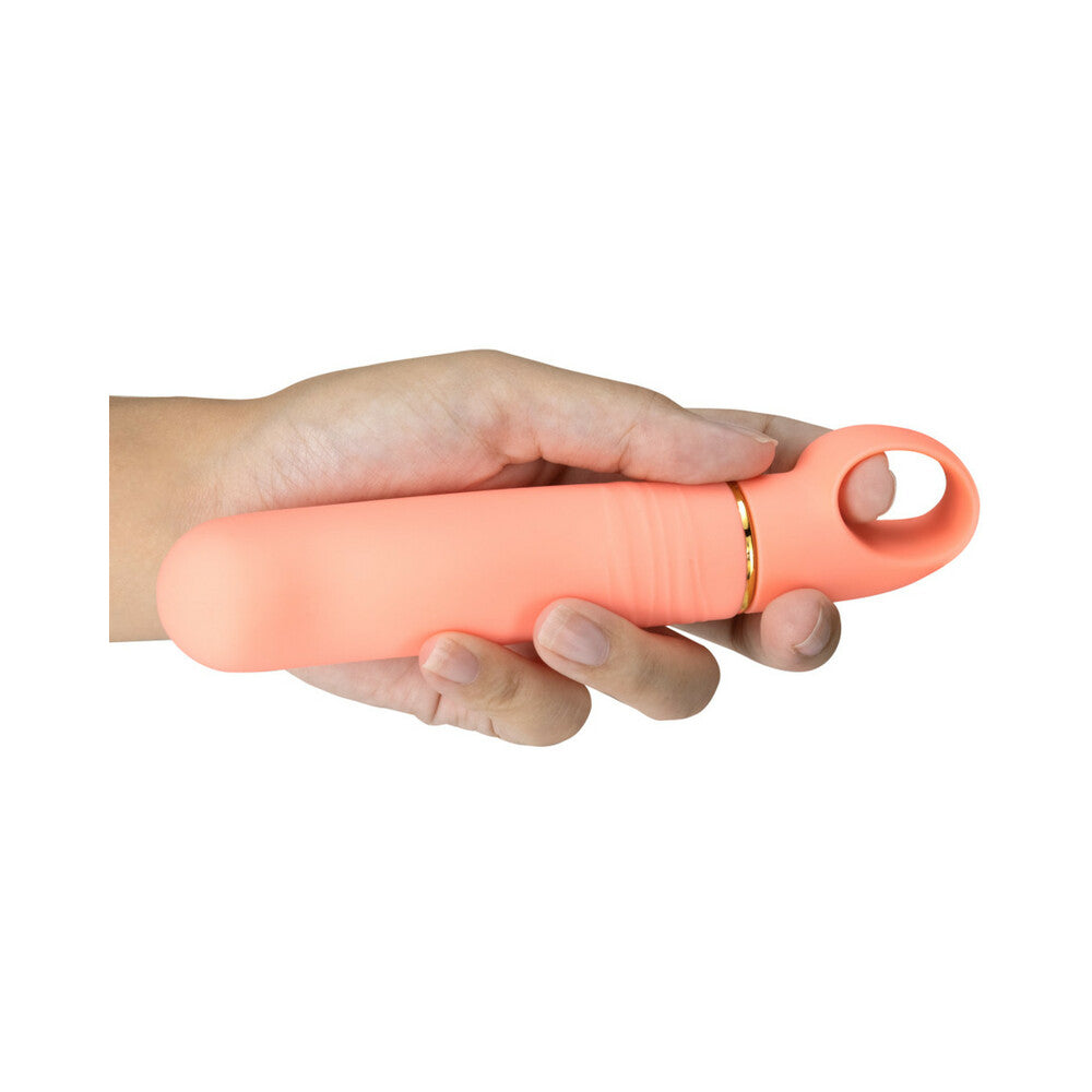 Aria Smokin' AF Silicone Vibrator Coral