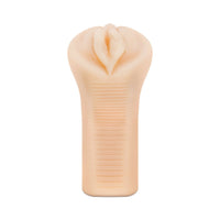 M Elite Soft + Wet Veronika Vagina Stroker with Bullet Vibrator Beige