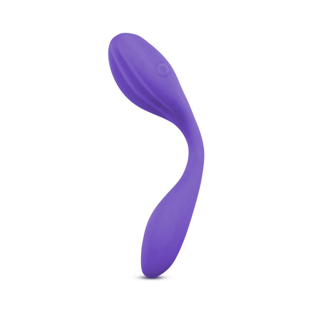 Blush Wellness Duo Rechargeable Silicone Wearable Couples Dual Stimulation Vibrator Purple