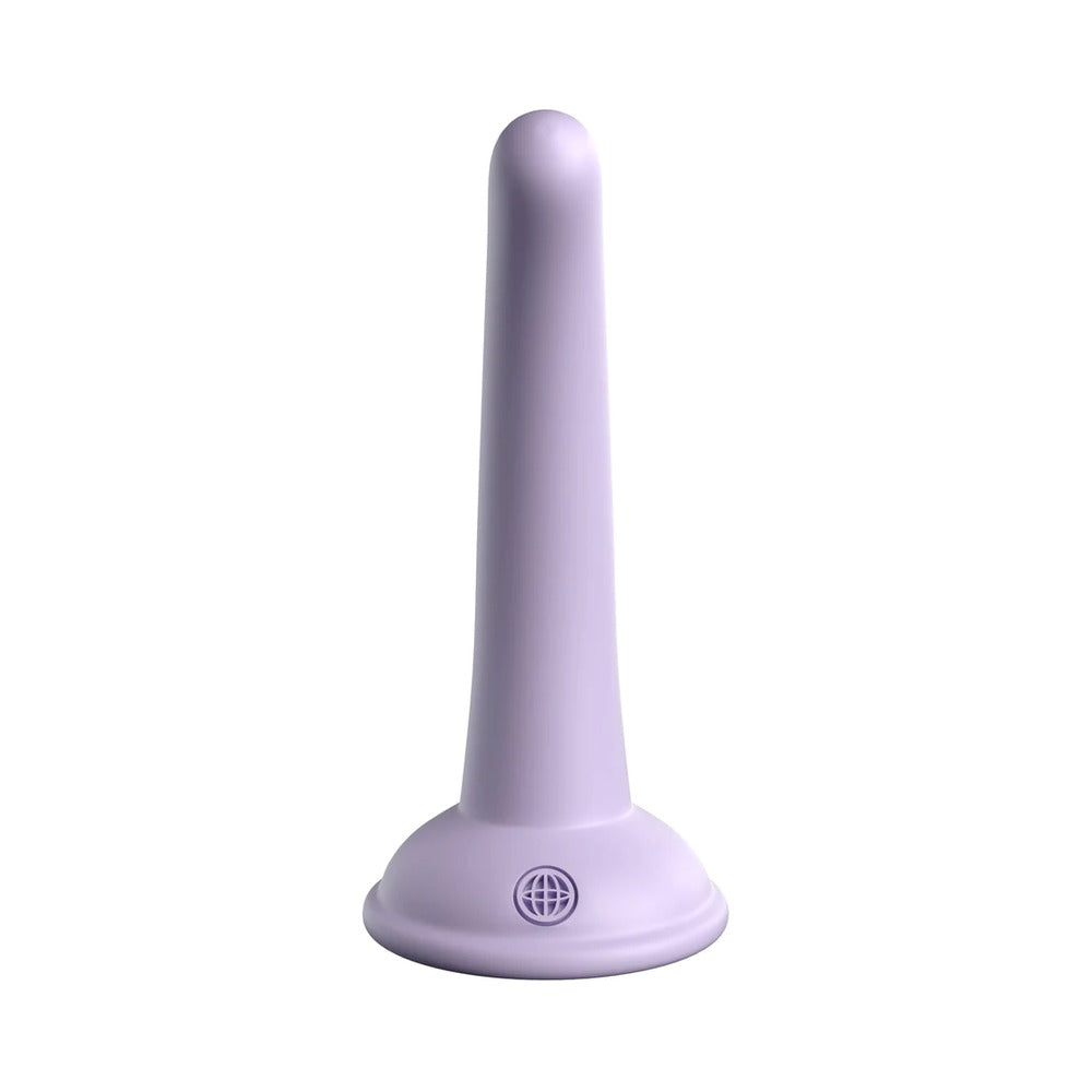 Dillio Platinum Collection Curious Five 5 in. Silicone Dildo Purple