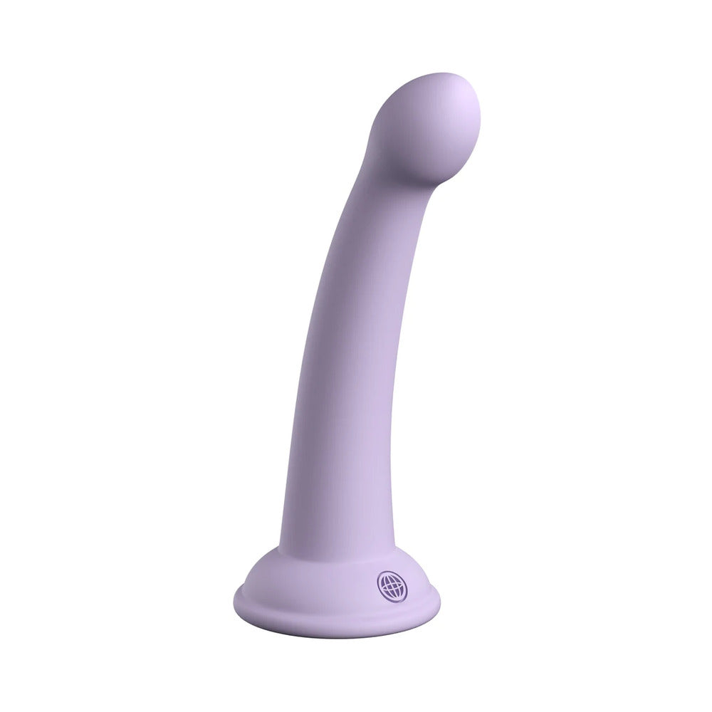 Dillio Platinum Collection Secret Explorer 6 in. Silicone Dildo Purple