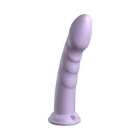 Dillio Platinum Collection Super Eight 8 in. Silicone Dildo Purple