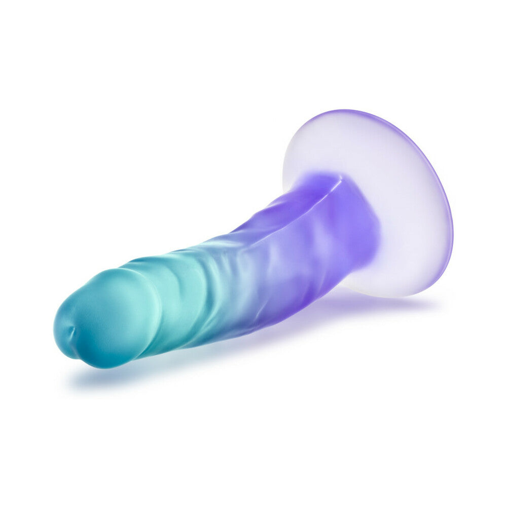 Blush B Yours Morning Dew 5 in. Dildo with Suction Cup Sapphire