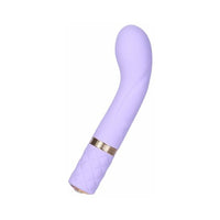 Pillow Talk Special Edition Racy Rechargeable Silicone Mini G-Spot Vibrator with Swarovski Crystal Purple