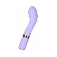 Pillow Talk Special Edition Sassy Rechargeable Silicone G-Spot Vibrator with Swarovski Crystal Purple