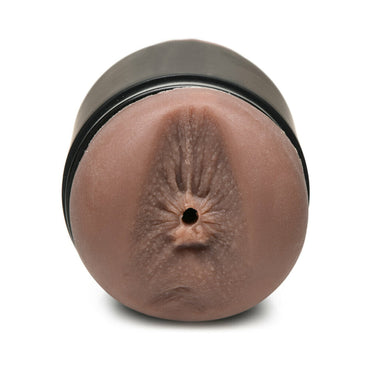 Curve Toys Mistress Double Shot Mini Masturbator Ass & Mouth Dark