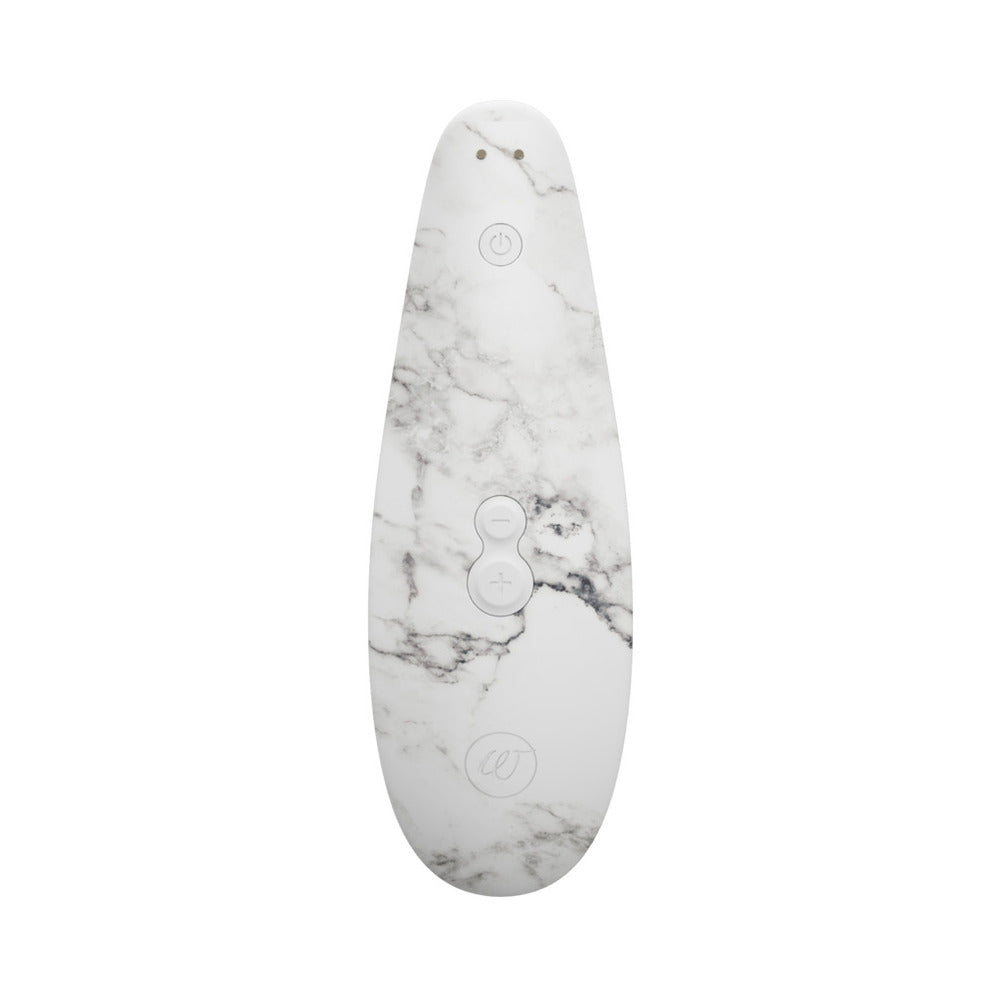 Womanizer x Marilyn Monroe Classic 2 Special Edition Rechargeable Silicone Pleasure Air Clitoral Stimulator White Marble