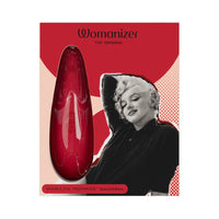 Womanizer x Marilyn Monroe Classic 2 Special Edition Rechargeable Silicone Pleasure Air Clitoral Stimulator Vivid Red