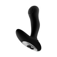 Forto Thumper Rechargeable Remote-Controlled Silicone Thumping Anal Vibrator Black