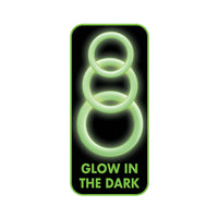 Enhancer Green Glow Rings Set of 3