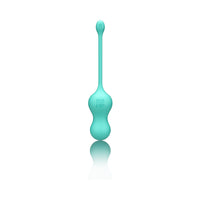 ROMP Cello Rechargeable Remote-Controlled Silicone G-Spot Egg Vibrator Light Teal