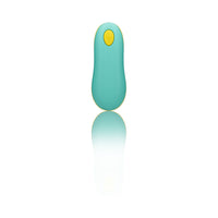 ROMP Cello Rechargeable Remote-Controlled Silicone G-Spot Egg Vibrator Light Teal