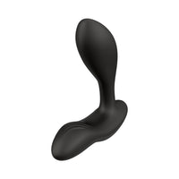 We-Vibe Vector+ Rechargeable Remote-Controlled Silicone Dual Stimulation Prostate Massager Charcoal Black