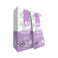 JO Agape Lube Foils 12pc Display Box